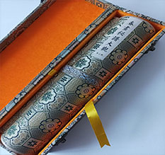 汉中市书画装裱案例